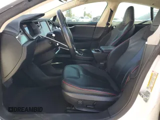 2014 Tesla Model S 60 with VIN 5YJSA1H15EFP53881, listed as a Copart auction lot 45136545 with 111,143 mi miles and Salvage Title. Bid and sale history available at DreamBid. Image 7.