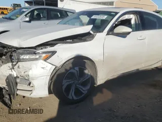 2020 Honda Accord EX-L with VIN 1HGCV2F56LA004003, listed as a Copart auction lot 44453535 with Not provided miles and Salvage title. Bid and sale history available at DreamBid. Image 1.