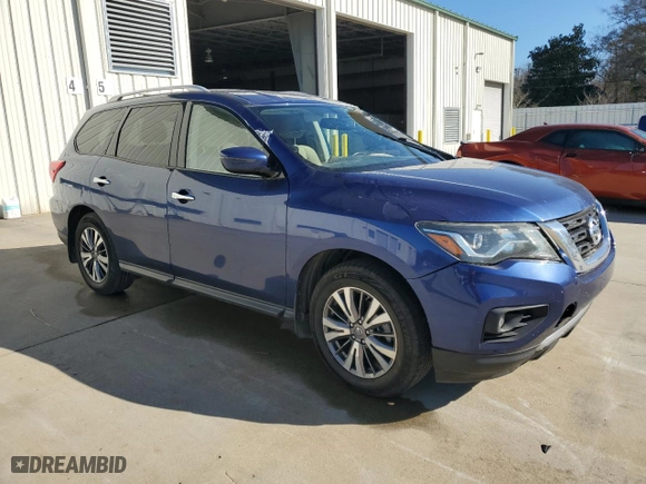 2019 Nissan Pathfinder SV with VIN 5N1DR2MN6KC583695, listed as a Copart auction lot 85909824 with 140,581 mi miles and Salvage Title. Bid and sale history available at carsss.com. Image 4.