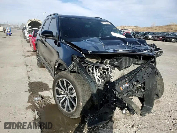 2020 Ford Explorer ST with VIN 1FM5K8GC9LGA46318, listed as a Copart auction lot 49550885 with 62,453 mi miles and Salvage Title. Bid and sale history available at carsss.com. Image 14.