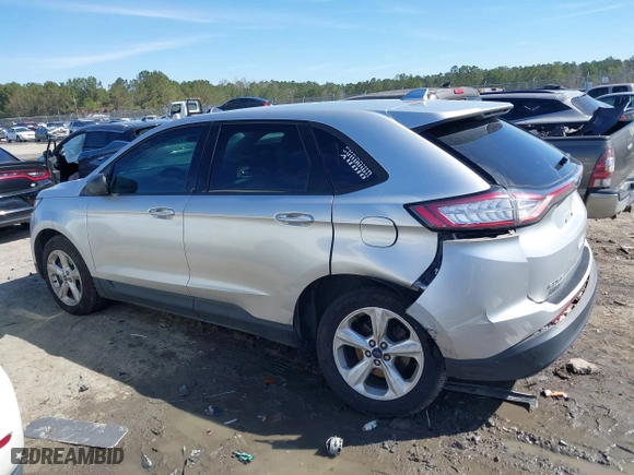 2015 Ford Edge SE with VIN 2FMTK3G89FBB39552, listed as a IAAI auction lot 41736001 with 275,587 mi miles. Bid and sale history available at carsss.com. Image 14.