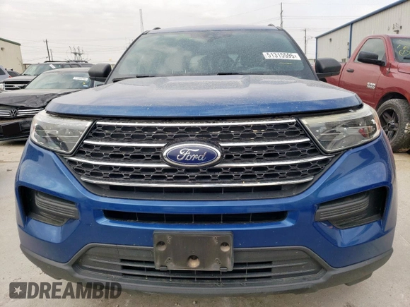 2020 Ford Explorer XLT with VIN 1FMSK7DH5LGA91205, listed as a Copart auction lot 51315595 with 122,662 mi miles and Salvage Title. Bid and sale history available at carsss.com. Image 5.