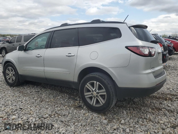 2015 Chevrolet Traverse LT z VIN 1GNKVHKD3FJ350449, wystawiony jako Copart lot #54677065 z przebiegiem 155 128 mil mil oraz Czysty tytuł • Clean title. Historia ofert i sprzedaży dostępna na DreamBid. Obrazek 2.