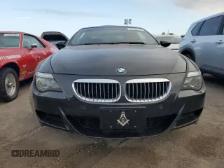 2008 BMW 6 Series M6 with VIN WBSEH93578CY24879, listed as a Copart auction lot 74705714 with 0 mi miles and Salvage Title. Bid and sale history available at carsss.com. Image 5.