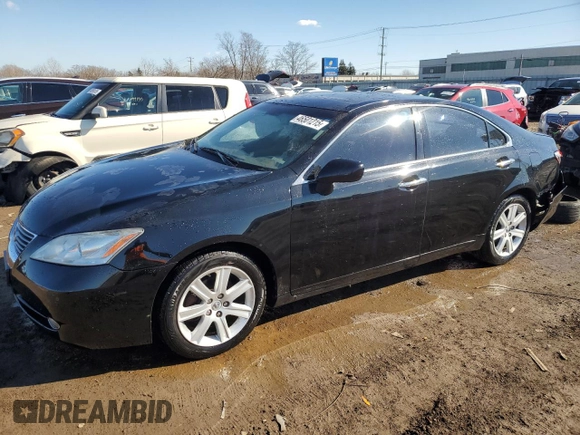 2009 Lexus ES 330 with VIN JTHBJ46G192326388, listed as a Copart auction lot 46501215 with 131,911 mi miles and Salvage Title. Bid and sale history available at DreamBid. Image 1.