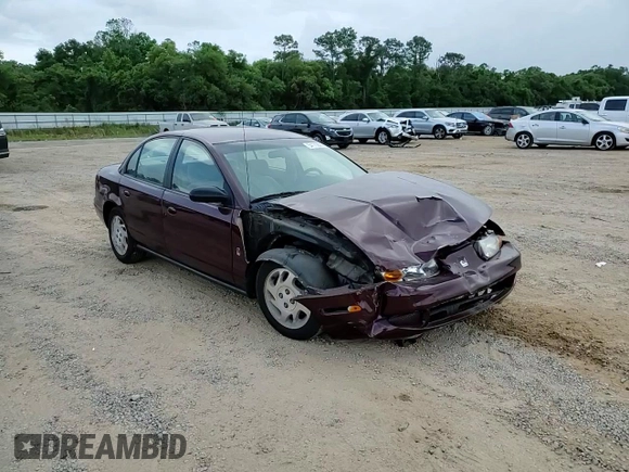 2001 Saturn SL with VIN 1G8ZK54761Z320887, listed as a Copart auction lot 54170885 with 99,265 mi miles and Salvage title. Bid and sale history available at DreamBid. Image 13.