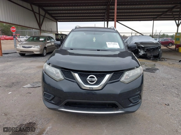 2016 Nissan Rogue S with VIN KNMAT2MV5GP730789, listed as a IAAI auction lot 41373894 with 190,428 mi miles. Bid and sale history available at carsss.com. Image 13.