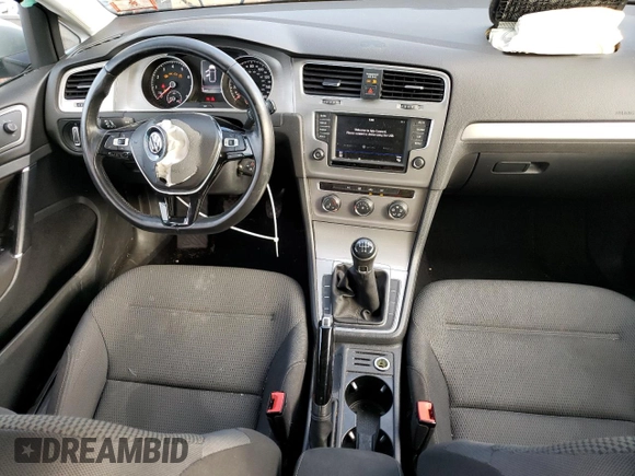 2017 Volkswagen Golf SportWagen S with VIN 3VWA17AU7HM501453, listed as a Copart auction lot 69817003 with 46,865 mi miles. Bid and sale history available at carsss.com. Image 8.