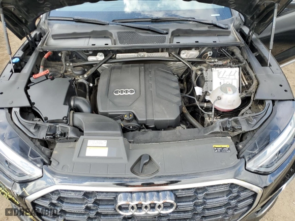2022 Audi Q5 S line Premium Plus with VIN WA1EAAFY3N2131564, listed as a Copart auction lot 49015585 with 40,803 mi miles and Salvage Title. Bid and sale history available at carsss.com. Image 12.