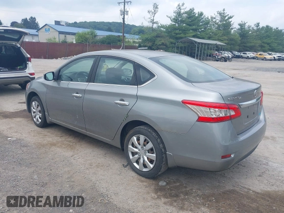 2014 Nissan Sentra SV with VIN 3N1AB7AP4EY271212, listed as a IAAI auction lot 42813369 with 103,010 mi miles and . Bid and sale history available at DreamBid. Image 3.