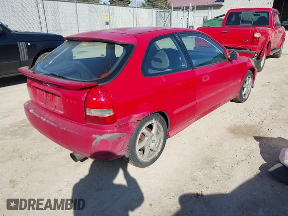 2000 Honda Civic DX with VIN 2HGEJ634XYH107389, listed as a IAAI auction lot 41787868 with 150,181 mi miles. Bid and sale history available at carsss.com. Image 4.