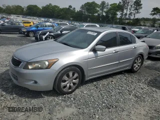 2008 Honda Accord EX-L z VIN 1HGCP36898A015854, wystawiony jako Copart lot #51767645 z przebiegiem 186 570 mil mil oraz Szkoda całkowita • Salvage title. Historia ofert i sprzedaży dostępna na DreamBid. Obrazek 1.