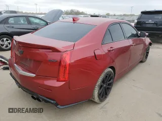 2016 Cadillac ATS-V with VIN 1G6AN5SY7G0121076, listed as a Copart auction lot 42949995 with Not Provided miles and Salvage Title. Bid and sale history available at carsss.com. Image 3.