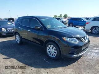 2015 Nissan Rogue SV with VIN KNMAT2MT3FP531057, listed as a IAAI auction lot 41978526 with 129,968 mi miles and . Bid and sale history available at carsss.com. Image 1.