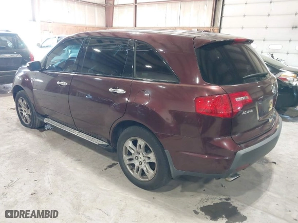2007 Acura MDX Tech Pkg with VIN 2HNYD28367H542639, listed as a IAAI auction lot 41626285 with 146,735 mi miles. Bid and sale history available at carsss.com. Image 3.