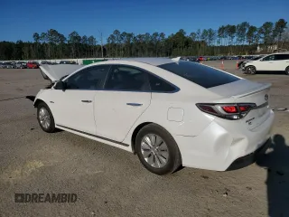 2016 Hyundai Sonata Hybrid SE with VIN KMHE24L15GA013323, listed as a Copart auction lot 49508115 with 0 mi miles and Salvage Title. Bid and sale history available at carsss.com. Image 2.
