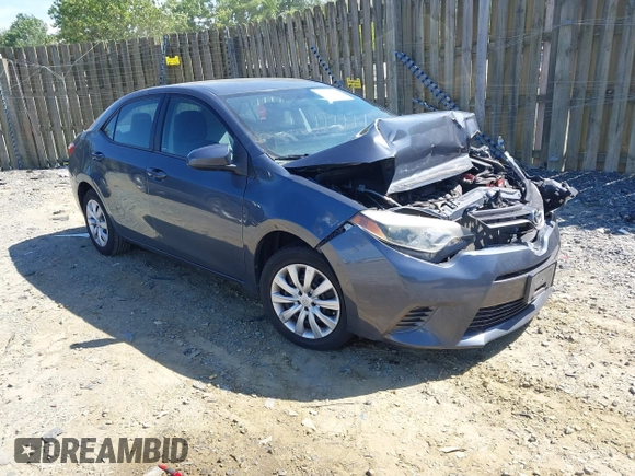 2016 Toyota Corolla L z VIN 5YFBURHE9GP526077, wystawiony jako IAAI lot #42300498 z przebiegiem 174 275 mil mil oraz . Historia ofert i sprzedaży dostępna na DreamBid. Obrazek 1.