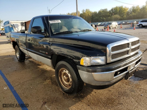 2001 Dodge Ram 1500 with VIN 1B7HC16Z21S719200, listed as a Copart auction lot 75506184 with 163,067 mi miles and Salvage Title. Bid and sale history available at carsss.com. Image 4.