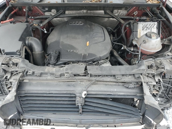 2020 Audi Q5 with VIN WA1ANBFY8L2066765, listed as a Copart auction lot 88794945 with 121,741 mi miles and Salvage title. Bid and sale history available at DreamBid. Image 12.