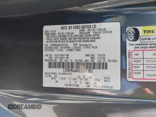 2014 Ford Mustang V6 with VIN 1ZVBP8AM4E5291307, listed as a IAAI auction lot 42026370 with 76,084 mi miles. Bid and sale history available at carsss.com. Image 9.