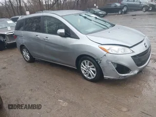 2015 Mazda 5 Sport with VIN JM1CW2BL4F0189484, listed as a IAAI auction lot 41123606 with Not Provided miles. Bid and sale history available at carsss.com. Image 1.