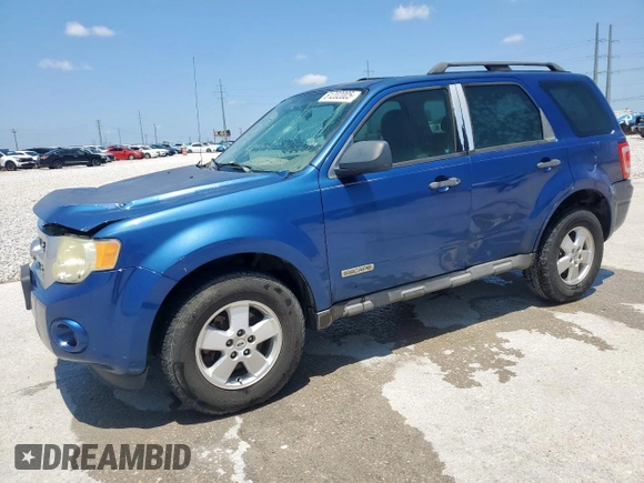 2008 Ford Escape XLS with VIN 1FMCU02Z88KA13443, listed as a Copart auction lot 61202005 with 226,678 mi miles and Salvage title. Bid and sale history available at DreamBid. Image 1.