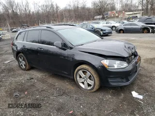 2015 Volkswagen Golf SportWagen TDI S with VIN 3VWCA7AU5FM505636, listed as a Copart auction lot 86102364 with 239,462 mi miles and Salvage Title. Bid and sale history available at carsss.com. Image 4.