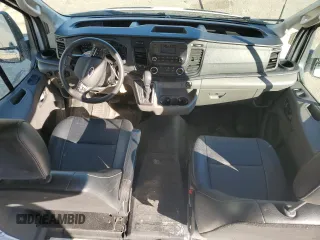 2022 Ford Transit Cargo with VIN 1FTBR2C81NKA65009, listed as a Copart auction lot 46873715 with 58,601 mi miles and Salvage Title. Bid and sale history available at DreamBid. Image 8.