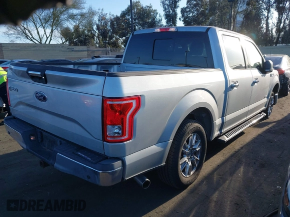 2016 Ford F-150 XL with VIN 1FTEW1CP7GKE46163, listed as a IAAI auction lot 41818032 with 52,115 mi miles and . Bid and sale history available at carsss.com. Image 4.