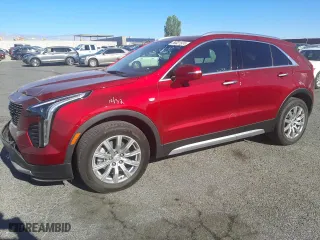 2023 Cadillac XT4 FWD Premium Luxury with VIN 1GYFZCR43PF158499, listed as a Copart auction lot 58021974 with 9,497 mi miles and Salvage Title. Bid and sale history available at carsss.com. Image 1.