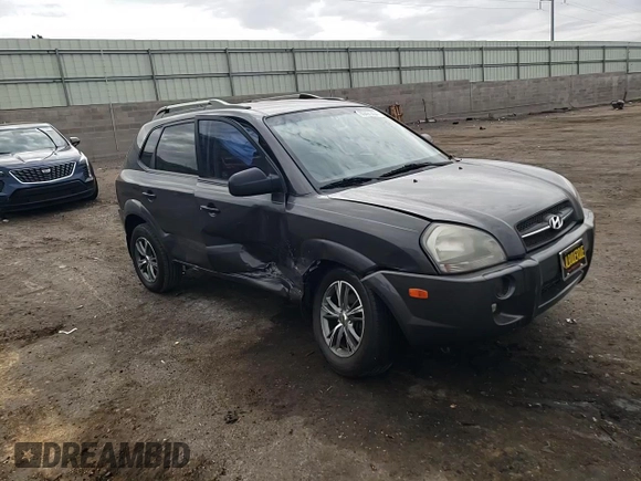 2007 Hyundai Tucson GLS with VIN KM8JM12B27U614351, listed as a Copart auction lot 69491404 with 127,278 mi miles and Salvage Title. Bid and sale history available at carsss.com. Image 12.