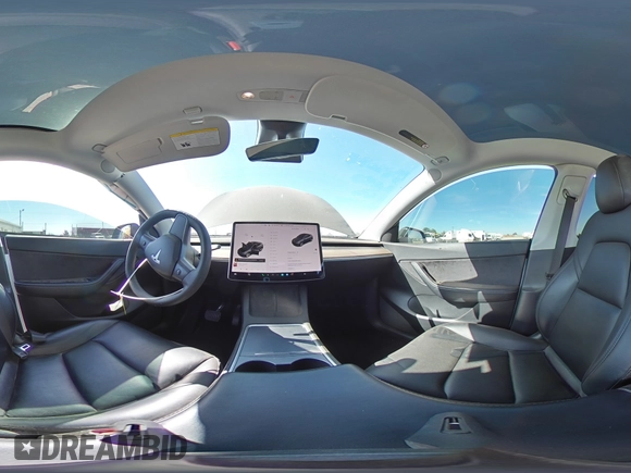 2021 Tesla Model Y Long Range z VIN 5YJYGDEE5MF275302, wystawiony jako Copart lot #54353875 z przebiegiem 63 196 mil mil oraz Szkoda całkowita • Salvage title. Historia ofert i sprzedaży dostępna na DreamBid. Obrazek 14.