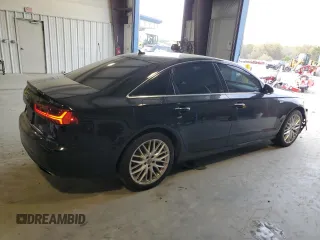 2016 Audi A6 Premium Plus with VIN WAUFGAFC3GN003689, listed as a Copart auction lot 50046145 with 130,670 mi miles and Salvage Title. Bid and sale history available at DreamBid. Image 3.