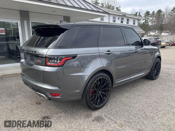 2018 Land Rover Range Rover Sport SVR with VIN SALWZ2SE3JA181653, listed as a IAAI auction lot 41836536 with 84,325 mi miles. Bid and sale history available at carsss.com. Image 4.