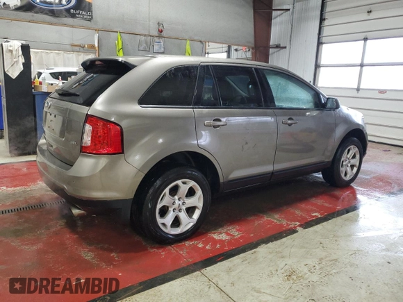 2014 Ford Edge SEL with VIN 2FMDK3JC5EBA80712, listed as a Copart auction lot 50643995 with 133,018 mi miles and Salvage Title. Bid and sale history available at carsss.com. Image 3.