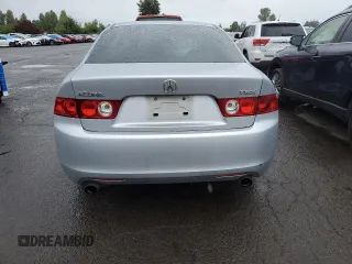 2004 Acura TSX w/Navigation with VIN JH4CL96944C038672, listed as a Copart auction lot 56462214 with 239,157 mi miles and Salvage Title. Bid and sale history available at carsss.com. Image 6.