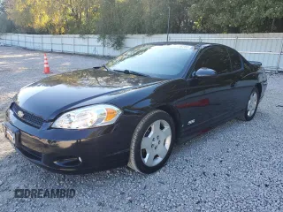 2006 Chevrolet Monte Carlo SS with VIN 2G1WL15C569370054, listed as a Copart auction lot 77416284 with 143,299 mi miles and Clean Title. Bid and sale history available at carsss.com. Image 1.
