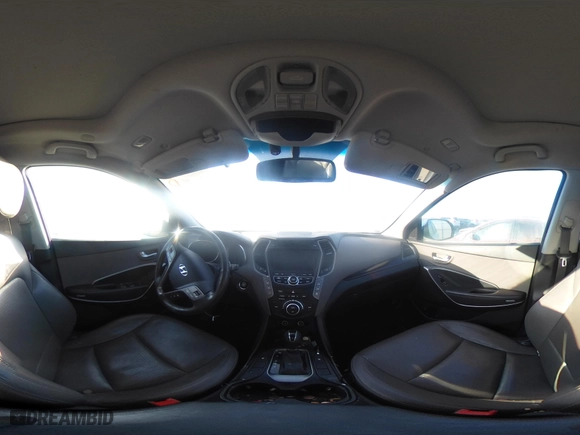 2013 Hyundai Santa Fe Limited with VIN KM8SR4HF2DU004155, listed as a IAAI auction lot 41420491 with 125,988 mi miles. Bid and sale history available at carsss.com. Image 18.