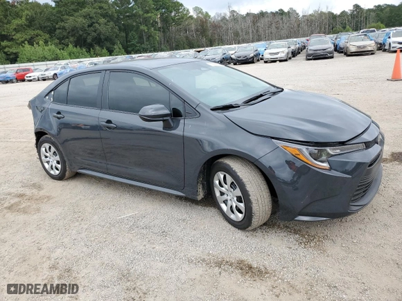 2024 Toyota Corolla LE with VIN 5YFB4MDE3RP186131, listed as a Copart auction lot 71682274 with 3,350 mi miles and Salvage Title. Bid and sale history available at carsss.com. Image 4.