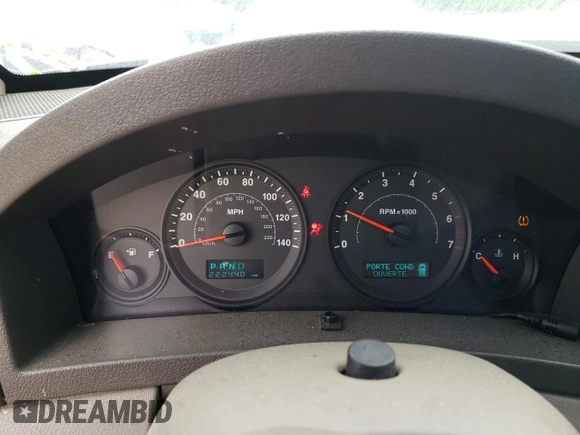 2005 Jeep Grand Cherokee Laredo with VIN 1J4GS48K45C533295, listed as a Copart auction lot 50912835 with 222,440 mi miles and Salvage Title. Bid and sale history available at DreamBid. Image 9.