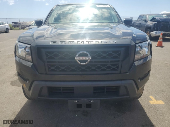 2022 Nissan Frontier S with VIN 1N6ED1EJ2NN628036, listed as a Copart auction lot 46714875 with 43,235 mi miles and Non Repairable. Bid and sale history available at carsss.com. Image 5.