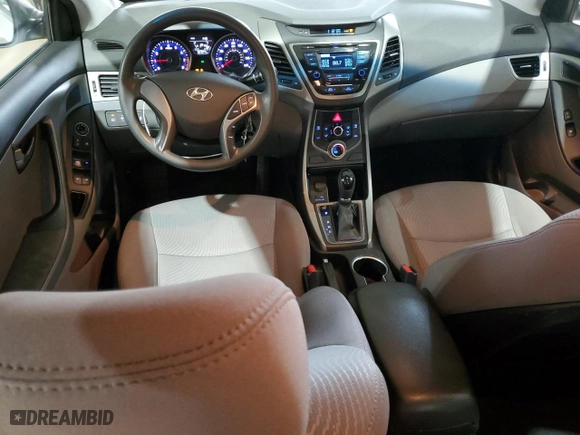 2016 Hyundai Elantra SE with VIN 5NPDH4AE8GH787238, listed as a Copart auction lot 53942105 with 92,324 mi miles and Salvage Title. Bid and sale history available at carsss.com. Image 8.