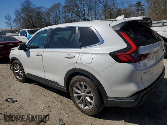 2024 Honda CR-V EX-L with VIN 2HKRS3H75RH316479, listed as a Copart auction lot 48121225 with 26,396 mi miles and Salvage Title. Bid and sale history available at DreamBid. Image 2.