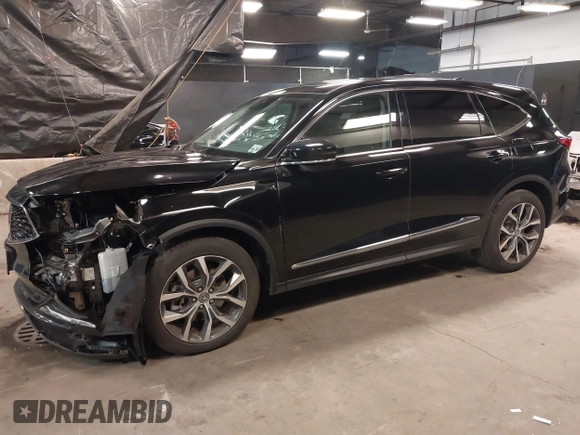 2024 Acura MDX w/Technology Package with VIN 5J8YE1H47RL022754, listed as a IAAI auction lot 41196339 with 6,829 mi miles. Bid and sale history available at carsss.com. Image 20.