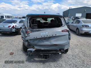 2022 Kia Telluride SX with VIN 5XYP5DHC5NG223447, listed as a Copart auction lot 62501315 with Not provided miles and Salvage title. Bid and sale history available at DreamBid. Image 6.