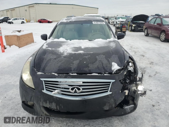 2012 Infiniti G37 x with VIN JN1CV6AR9CM673089, listed as a Copart auction lot 41621245 with 213,749 mi miles and Salvage Title. Bid and sale history available at DreamBid. Image 5.