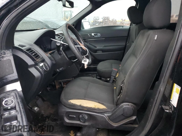 2016 Ford Utility Police Interceptor with VIN 1FM5K8ARXGGB07047, listed as a Copart auction lot 80293134 with 283,652 mi miles and Clean Title. Bid and sale history available at carsss.com. Image 7.