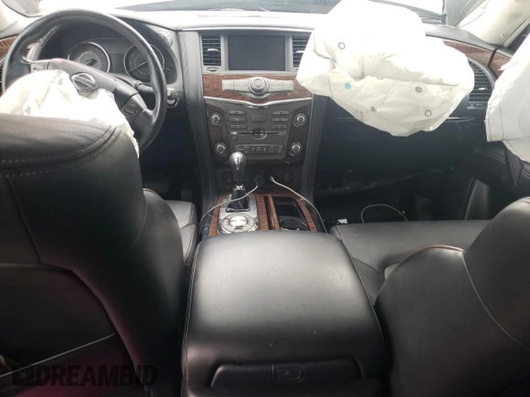 2020 Nissan Armada SL with VIN JN8AY2ND3LX017458, listed as a Copart auction lot 69870064 with 114,191 mi miles and Salvage Title. Bid and sale history available at carsss.com. Image 8.