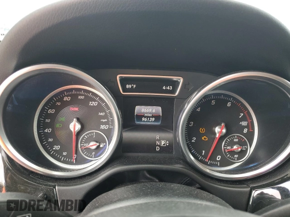 2016 Mercedes-Benz GLE 350 with VIN 4JGDA5JBXGA700832, listed as a Copart auction lot 59896095 with 96,139 mi miles and Clean title. Bid and sale history available at DreamBid. Image 9.