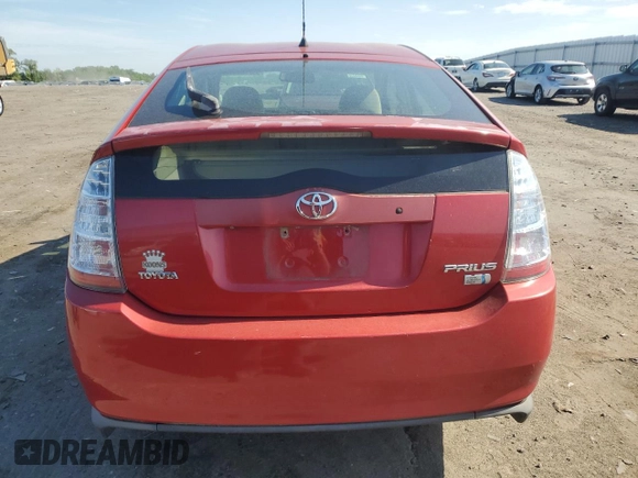 2007 Toyota Prius with VIN JTDKB20U377600353, listed as a Copart auction lot 55250895 with 216,221 mi miles and Clean Title. Bid and sale history available at DreamBid. Image 6.